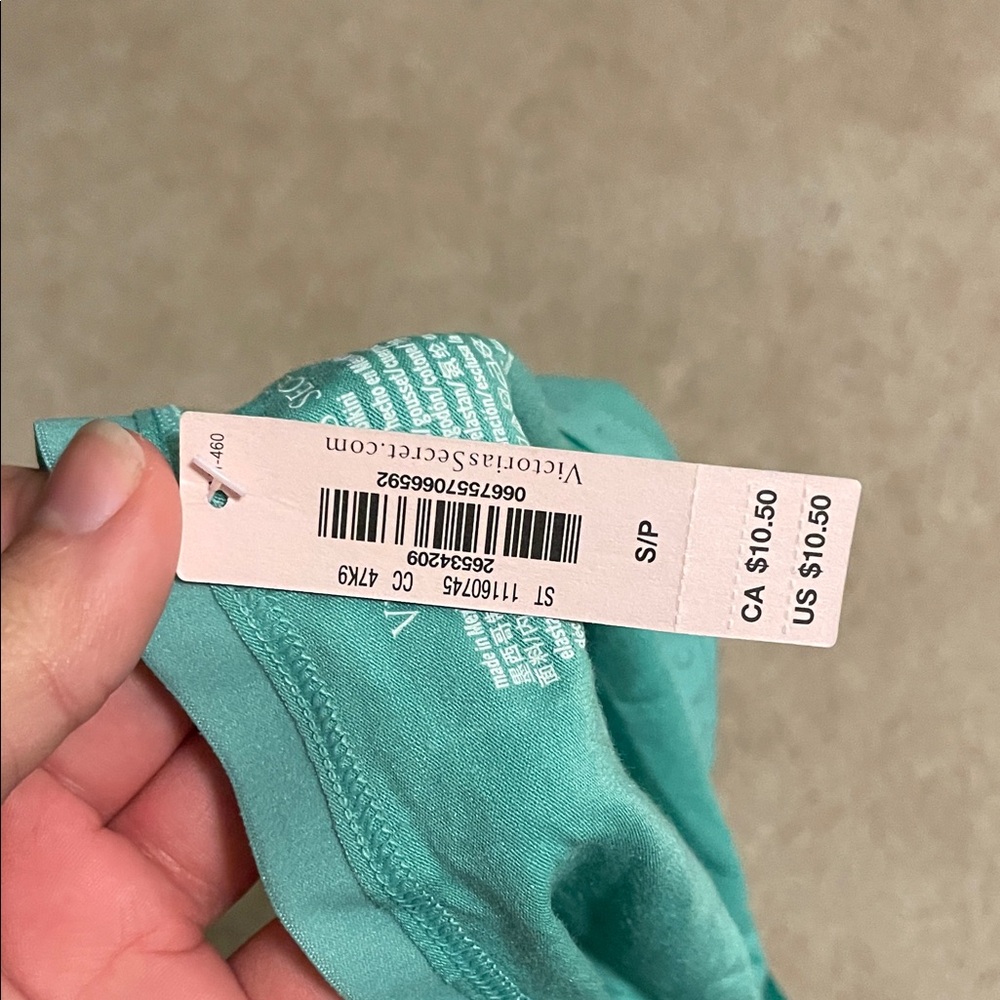 Victoria's Secret Aqua Bikini Panties - Picture 2 of 2